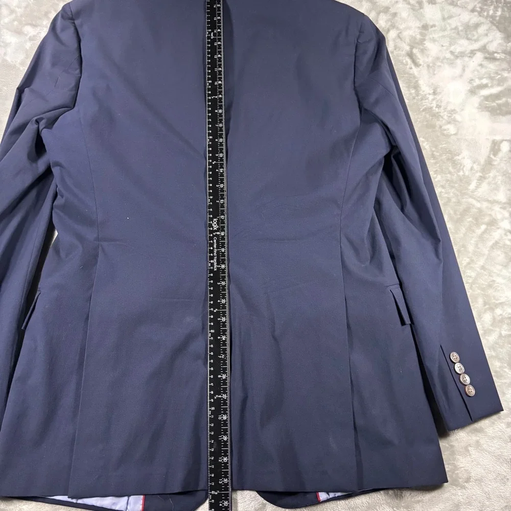 Brooks Brothers 1818 Regent Loro Piana Rain System Navy Blazer Sport Coat Mens